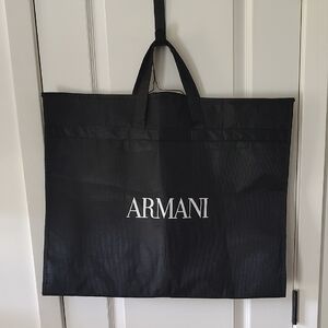Armani Garment Bag-Black-Gently Used